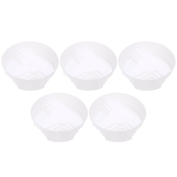 KAKOWELY 5 bandejas sencillas para plantas, soporte para plantas de oficina, bandeja de agua, bandeja para flores en maceta para el hogar