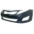 thumbnail image 2 of For 14-15 Optima Sedan (Korea Built) Front Bumper Cover Assembly Primed Plastic, 2 of 5