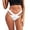 White, variant on Womens Thongs Mesh Lace Panties Female Satin Underwear String UnderPants Seamless G String Fashion, S, Coffee