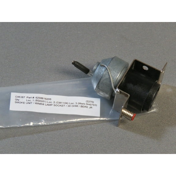 Lionel Liquid Smoke Unit & LAMP Socket 30 OHM Berkshire Replacement 6208616200