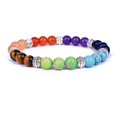 thumbnail image 1 of Pulseras y brazaletes de Chakra de piedra Natural para hombres, pulsera de equilibrio de Yoga, abalorio Ojo de Tigre, Nueva joyería de oración de Buda, 1 of 4