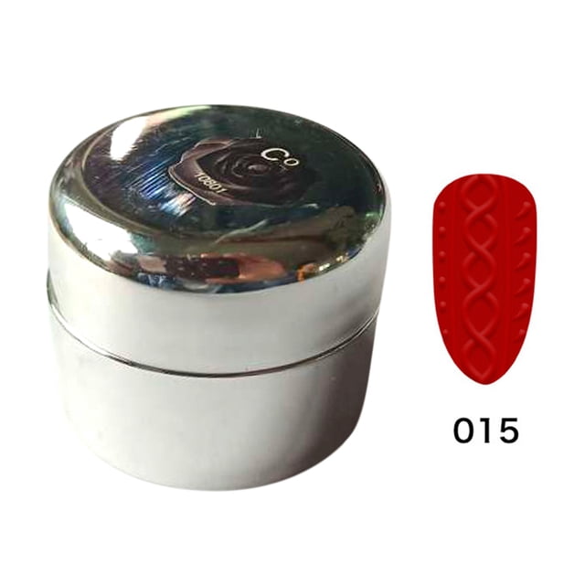 Pintura 3D Gel de uñas Micro tallado Brillo UV Gel Polaco Herramientas de manicura (32)