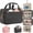 Black, variant on Travel Toiletry Bags, Portable Travel Bag with Hanging Hook for Women, Waterproof and Hanging Makeup Bag Travel Organizer Accessories for Travel Essentials