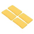 thumbnail image 1 of Unique Bargains Bracelets de Sport 8x15cm en Éponge Absorbante, Jaune 4 Pack, 1 of 7