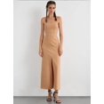 thumbnail image 3 of Strapless Maxi Dress with Slit, 3 of 5