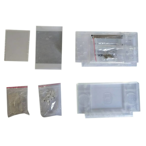Full Repair Parts Replacement Transparent Housing Shell Case Kit for Nintendo DS Lite Repair Parts