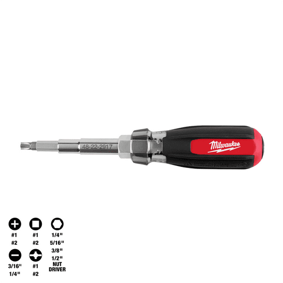 Milwaukee Tool 13-in-1 Magnetic Multi-Bit Screwdriver