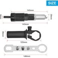 thumbnail image 2 of RVKXHD Pop Rivet Gun Tool Rivet Drill Attachment Power Drill Tool Kit Cordless Rivet Gun, 2 of 8