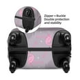thumbnail image 4 of Bingfone Pink Flamingo Luggage Cover Washable Suitcase Cover Protector Anti-Scratch Suitcase Cover Fits 18-32 Inch Luggage, 4 of 9