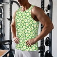 thumbnail image 5 of KLL Daisies Flowers Print Men's Muscle Gym Workout Stringer Tank Tops Bodybuilding Fitness T-Shirts Tank Tops Men-4X-Large, 5 of 7