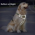 thumbnail image 7 of PayUSD Dog Harness for Large Dogs Reflective No-Pull Adjustable Soft Padded Dog Vest Oxford Pet Harness with Easy Control Handle Red And Black, 7 of 7