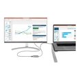 thumbnail image 4 of StarTech.com USB C to Mini DisplayPort Adapter, 4K 60Hz USB-C to mDP Adapter Dongle, USB Type-C to Mini DP Monitor/Display, Video Converter, Works w/ Thunderbolt 3, 12" Long Attached Cable - DP Alt Mode, mDP 1.2 (CDP2MDPEC) - DisplayPort adapter - 24 pin USB-C (M) to Mini DisplayPort (F) - Displayport 1.2/Thunderbolt 3 - 1 ft - 4K60Hz (3840 x 2160) support - gray, 4 of 6