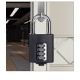 thumbnail image 3 of Digit Combination Padlock, Long Shackle Padlock Combination Lock with Adjustable Shackle, Cabinet Lock for School, Gym and Sports Locker, Toolbox, Fences, 3 of 5