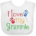 thumbnail image 3 of Inktastic I Love My Grammie Boys or Girls Baby Bib, 3 of 4