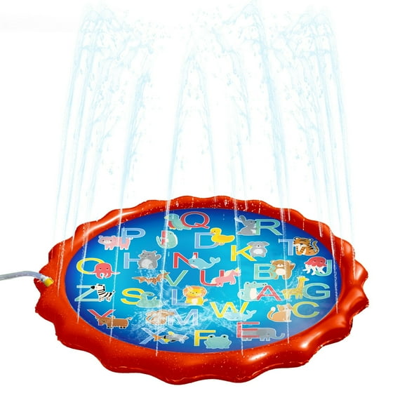 Splash Buddies Alphabet Sprinkler Spray Mat 60"