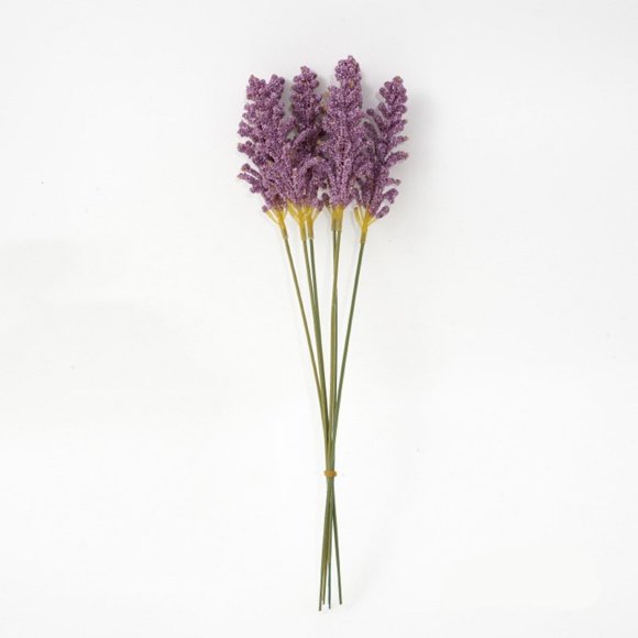 mtvxesu Small Fresh Imitation Hand-Made Rice Ear Bouquet Plastic Flower Arrangement Dried Flower Material Photography Decoration Props, 6 Bunch Set