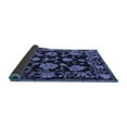 thumbnail image 2 of Ahgly Company Indoor Square Oriental Blue Traditional Area Rugs, 8' Square, 2 of 4