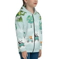 thumbnail image 5 of Kdxio Animals Riding Across The Sky Pattern Kids Boys Girls Zip Up Hoodie 3D Printed Hooded Sweatshirt Hoody Coat with Pocket 7-12 Y-Small, 5 of 6