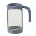 thumbnail image 6 of Mr. Coffee French Press Coffee Maker, 31 oz Glass Carafe with High Heat Resistant Durable Borasilicate Glass & Blue Frame and Plunger, Includes Coffee Scoop, 6 of 14