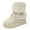 Beige, variant on CAICJ98 Snow Boots Women Warm Lined Ankle Boots Non-slip Waterproof Outdoor Women's Winter Boots (Coffee,Size 7)