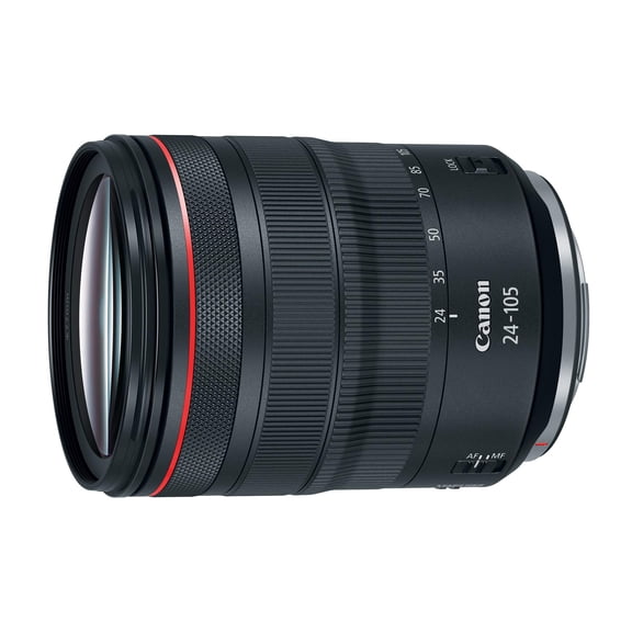 Canon RF24-105mm f/4 L IS USM Lens, Black