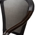 thumbnail image 6 of Baxton Studio Artus Classic French Indoor and Outdoor Grey Bamboo Style Stackable Bistro Dining Chair Set of 2, 6 of 11