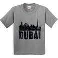 thumbnail image 3 of Inktastic Dubai City Skyline with Grunge Youth T-Shirt, 3 of 5