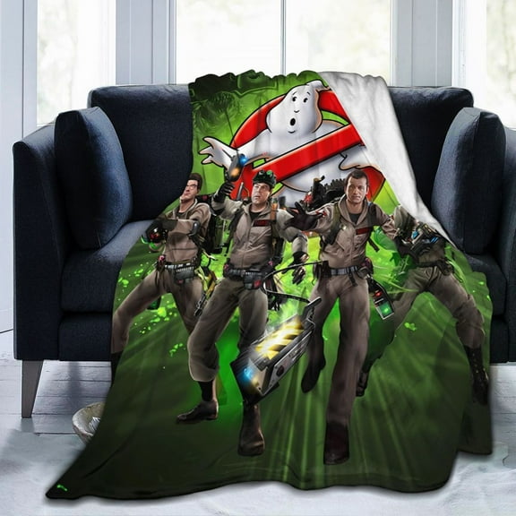 Ultra-Soft Micro Fleece Blanket Ghostbusters Super Soft Plush Blanket For Winter Bedding Bed Couch Sofa For All Seasons 50"X40"