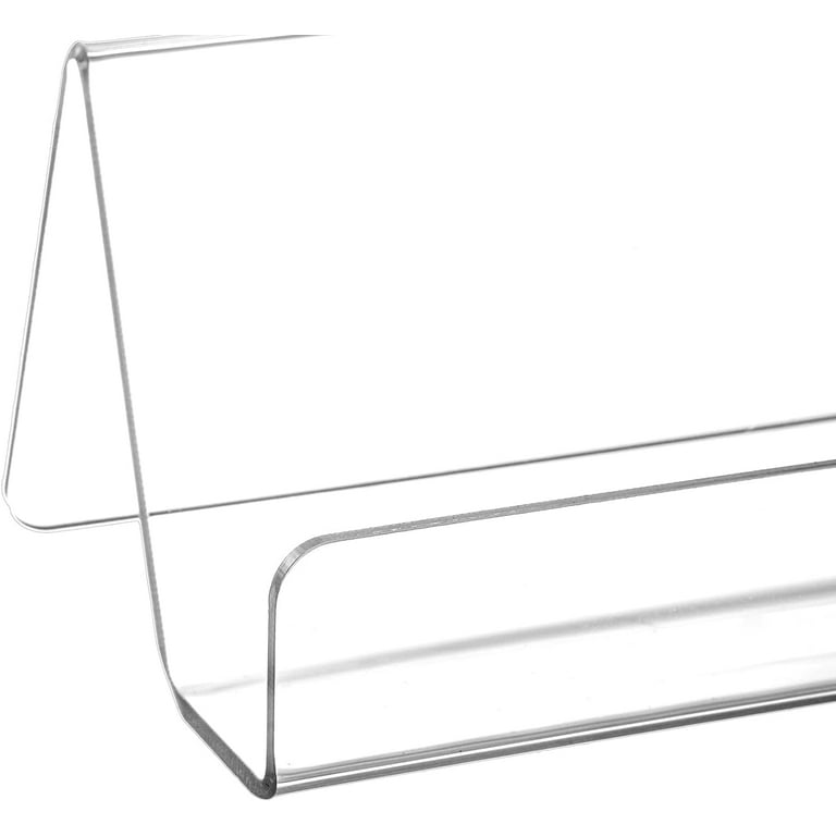 Vevitts 20 Slots Acrylic Business Card Holder For Desk Business Card Stand Clear...