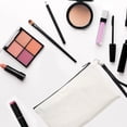 thumbnail image 4 of Bolsa De Lona Para Lápices, Bolsas De Maquillaje En , Personalizadas, 10 Unidades, Repetible, Lavable, Multiusos, Portátil Para Bolsa De Almacenamiento Para Viajes, 4 of 7