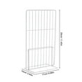 thumbnail image 3 of FRCOLOR 2Pcs White Iron Mesh Freezer Divider Shelf Organizer Strong and Easy to Install, 3 of 6