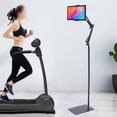 thumbnail image 2 of Heavy Duty Tablet Floor Stand Adjustable Height – 360° Rotation Gooseneck Holder for IPad Pro/Air, Samsung Galaxy, Kindle – Hands-Free Stand, 2 of 12
