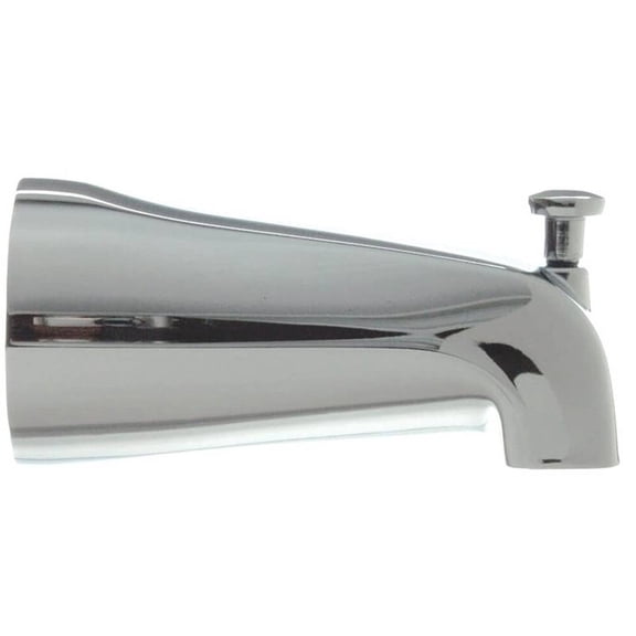 Danco New 88434 Tub Spout 1/2 slip with Divert Chrome Faucets, 1 Each