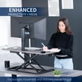thumbnail image 4 of Convertidor de escritorio VIVO K Series DESK-V042KG 42 pulgadas gris/negro, 4 of 9