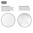 thumbnail image 2 of VIGO Matte Stone Wisteria Composite Oval Vessel Bathroom Sink in White with Norfolk Faucet and Pop-Up Drain in Chrome, 2 of 8