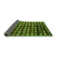 thumbnail image 2 of Ahgly Company Indoor Square Abstract Green Modern Area Rugs, 6' Square, 2 of 4