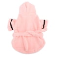 thumbnail image 1 of Albornoz Para Mascotas, Pijama Con Capucha Para Cachorros, Multiusos, De Felpa, Suave, Con Pretina Para Perros Y Gatos, 1 of 7