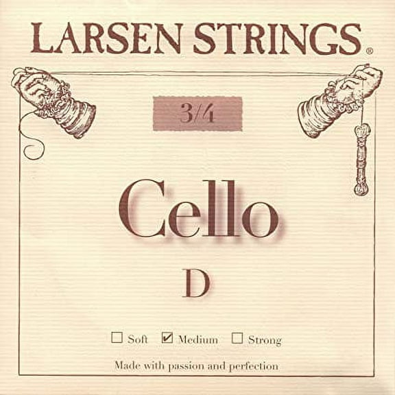 Larsen 3/4 Cello D String Medium Alloy-Steel