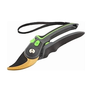 Pruning Shears, Garden Pruner Multifunction Gardening Pruner Plant Tree Branch Cutter Cutting Scissors, Hand Pruners (Gold)