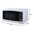 thumbnail image 3 of Horno Microondas DAEWOO 0.7p3 700W descongelación blanco, 3 of 4