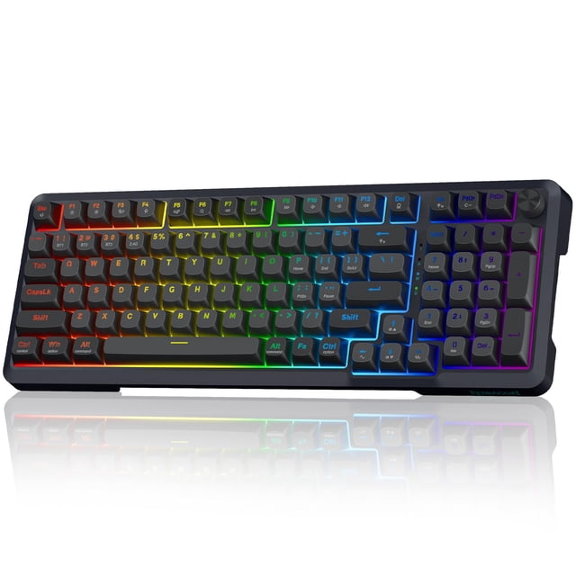 Teclado mecánico inalámbrico Redragon MDA-Profile 98 teclas