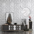 thumbnail image 3 of 19.7" x 19.7" Premium 3D Wall Paneling, 3D Decorative Wall Panels Diamond Design Ceiling (Set of 12), 3 of 5