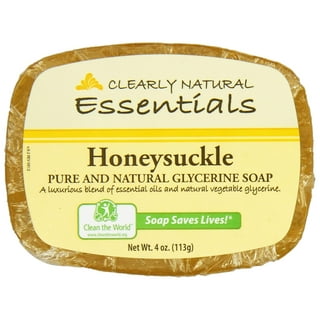 Clearly Natural Honeysuckle Glycerin Soap 4 oz Bar(S)