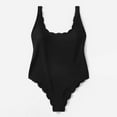 thumbnail image 4 of Womens New Solid Color Swimsuit Sexy Thin Swimsuit, 4 of 4