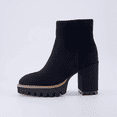 thumbnail image 2 of Cushionaire Ringo Platform Heel Boots for Women | Stylish High Heel Boots with Memory Foam Padding | Comfortable Everyday Boots with Wide Widths Available, 2 of 6