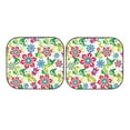 thumbnail image 5 of Lsque Vector Mexican Otomi Style Bright 2 PCS Windshield Sun Shade | CarFoldable Window Covers | Car Accessories Reflect UV for Universal Cars SUV Truck | Large, 5 of 7