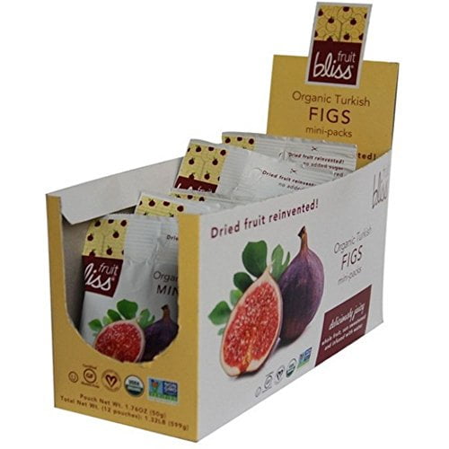 100% Organic Dried Figs; Mini by Fruit Bliss
