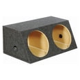 thumbnail image 2 of QPower (2) 15" Heavy Duty Angled Woofer Box - 1" MDF Construciton, 2 of 5