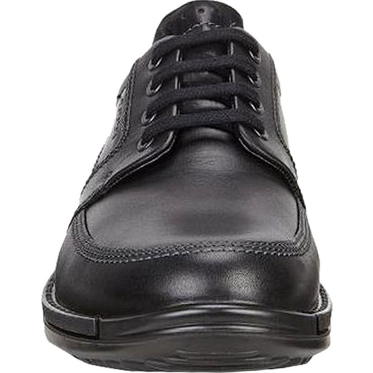 Men's ECCO Fusion II Moc Toe Shoe Black Leather 40 M - Walmart.com