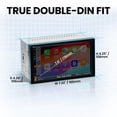 thumbnail image 4 of BOSS Audio Systems Elite BE7ACP.X Estéreo de coche doble DIN Apple CarPlay Android Auto, pantalla táctil de 7 pulgadas, Sirius XM-Ready, Bluetooth, panel multicolor, 4 of 5